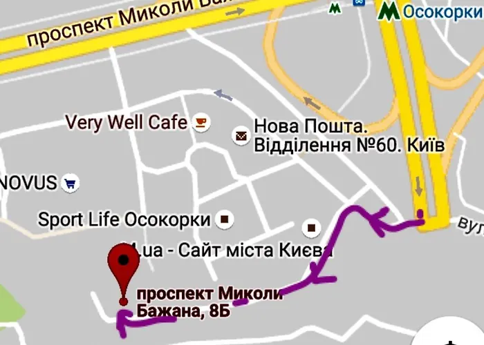 Осокорки Современные Апартаменты Люкс С 2-Мя Спальнями Пр Бажана